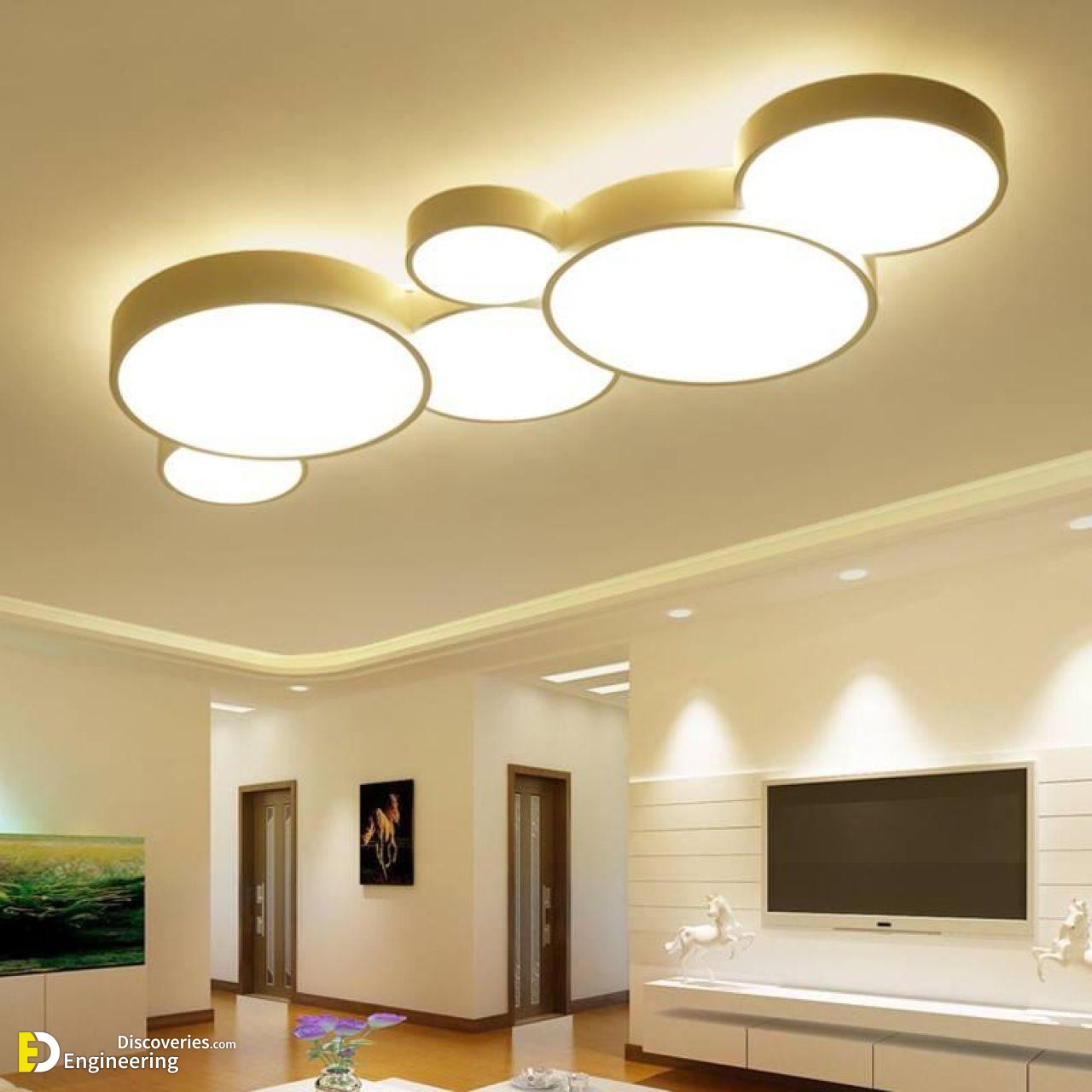 30 Beautiful Ceiling Light Design Ideas Engineering Discoveries