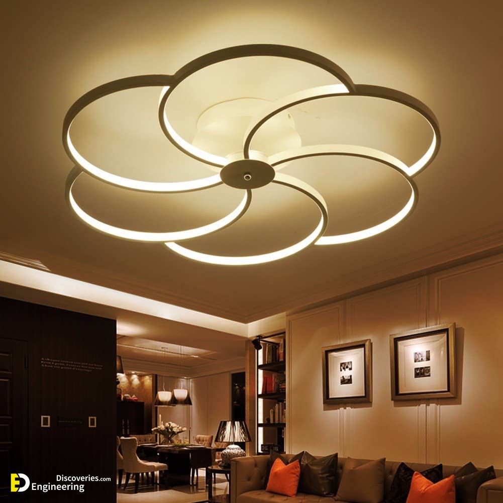 30 Beautiful Ceiling Light Design Ideas - Engineering Discoveries