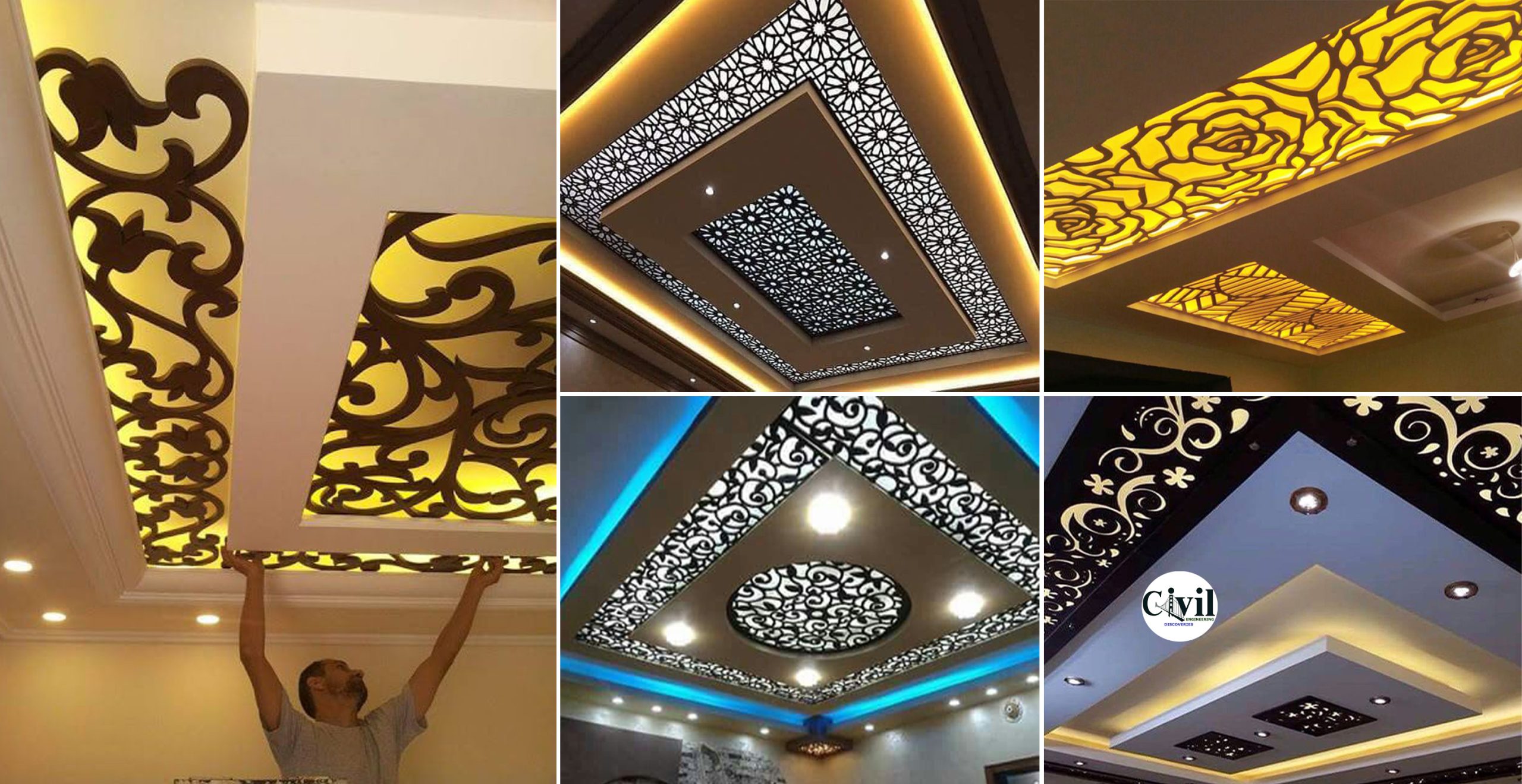 Amazing MDF Ceiling Design Ideas  Scaled 