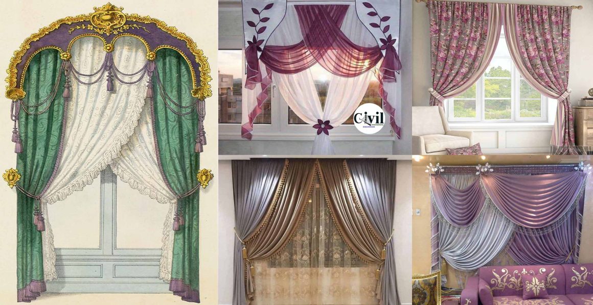 45 Beautiful Curtain Design Ideas Engineering Discoveries   Beautiful Curtain Design Ideas 1160x598 