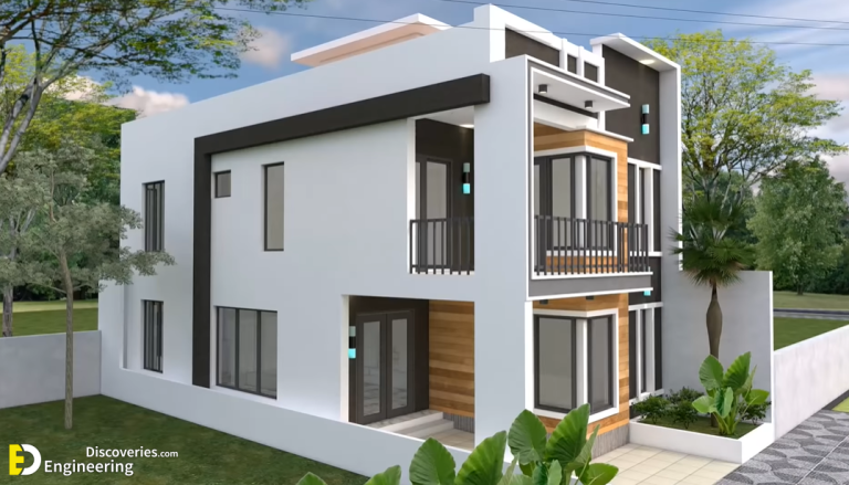 House Plans 7x15m With 4 Bedrooms | Engineering Discoveries