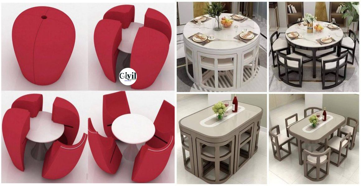 35 Super Smart Space Saving Table Designs For Every Small Space