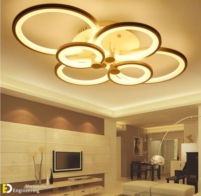 30 Beautiful Ceiling Light Design Ideas | Engineering Discoveries