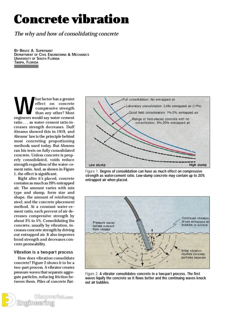 What Is Concrete Vibration? Methods And Tips For Proper Concrete