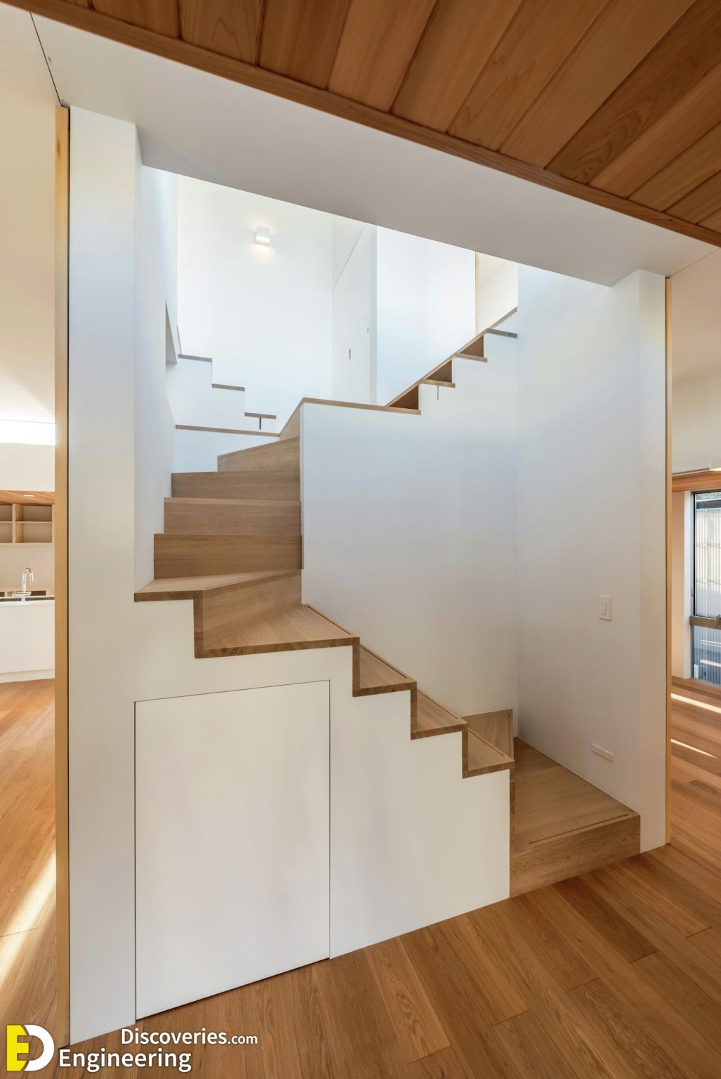 30 Smart Ideas To Utilize Space Under Stairs - Engineering Discoveries