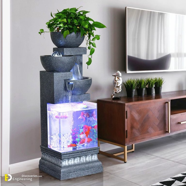 Aesthetically DIY Modern Indoor Fountain Ideas Engineering Discoveries