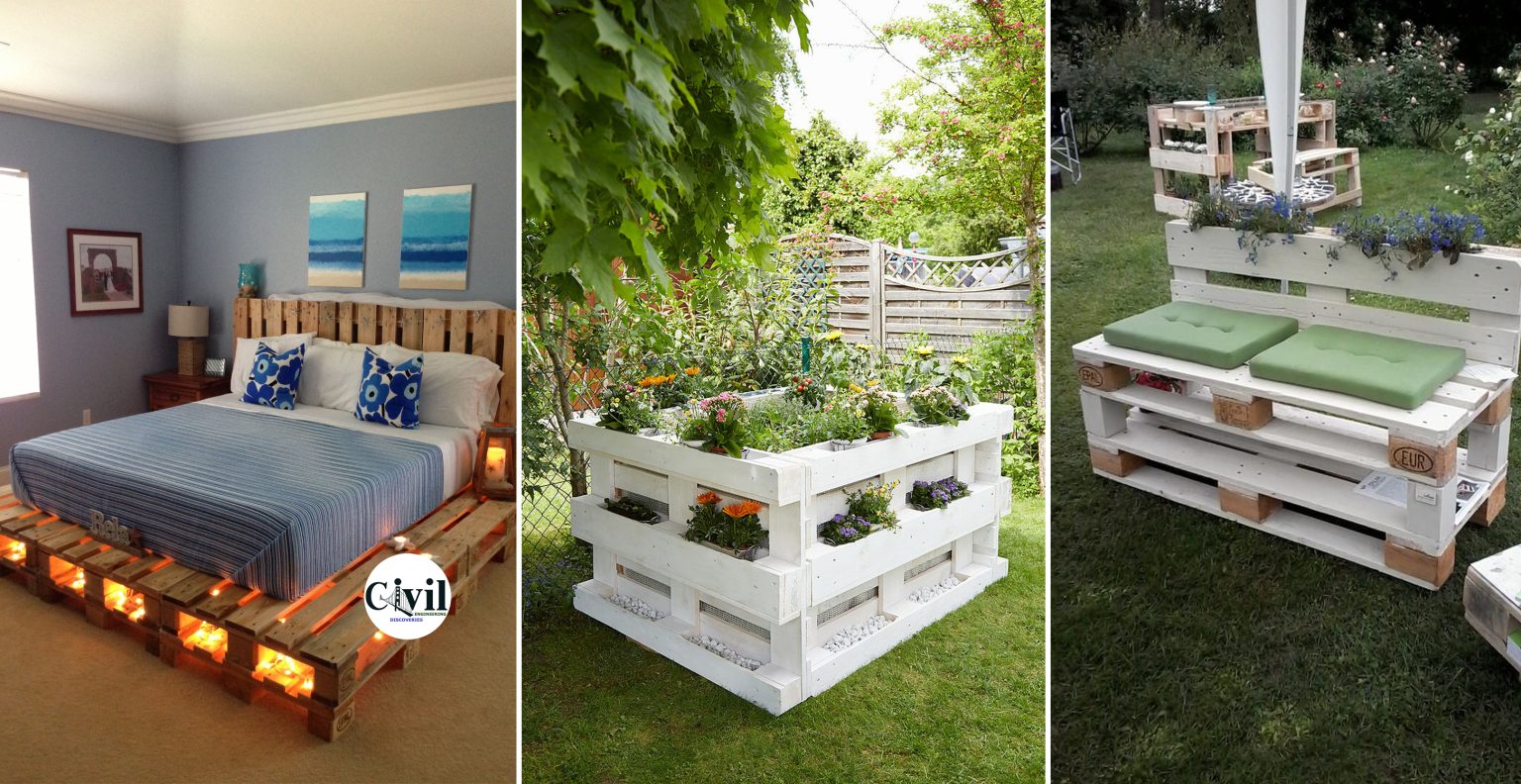 30 Wonderful Pallet Furniture Ideas - Engineering Discoveries