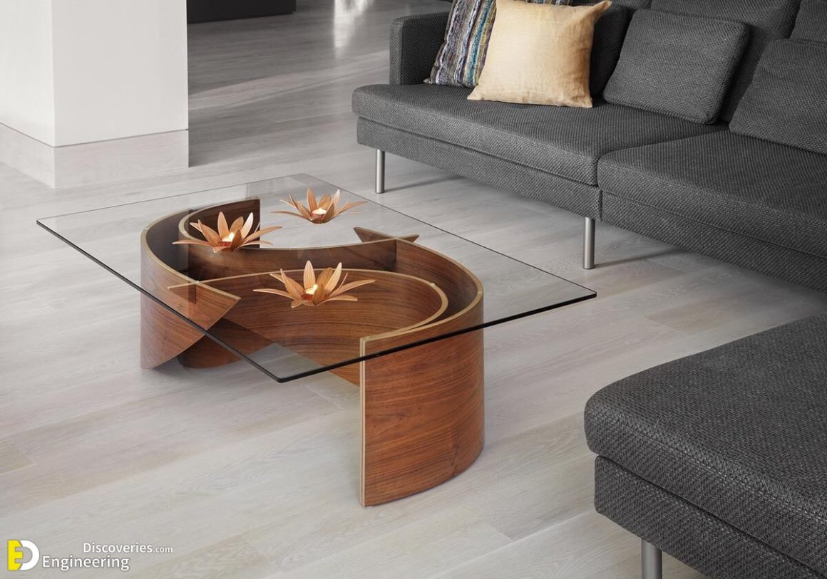 Modern Glass Coffee Table Design Ideas - Engineering Discoveries
