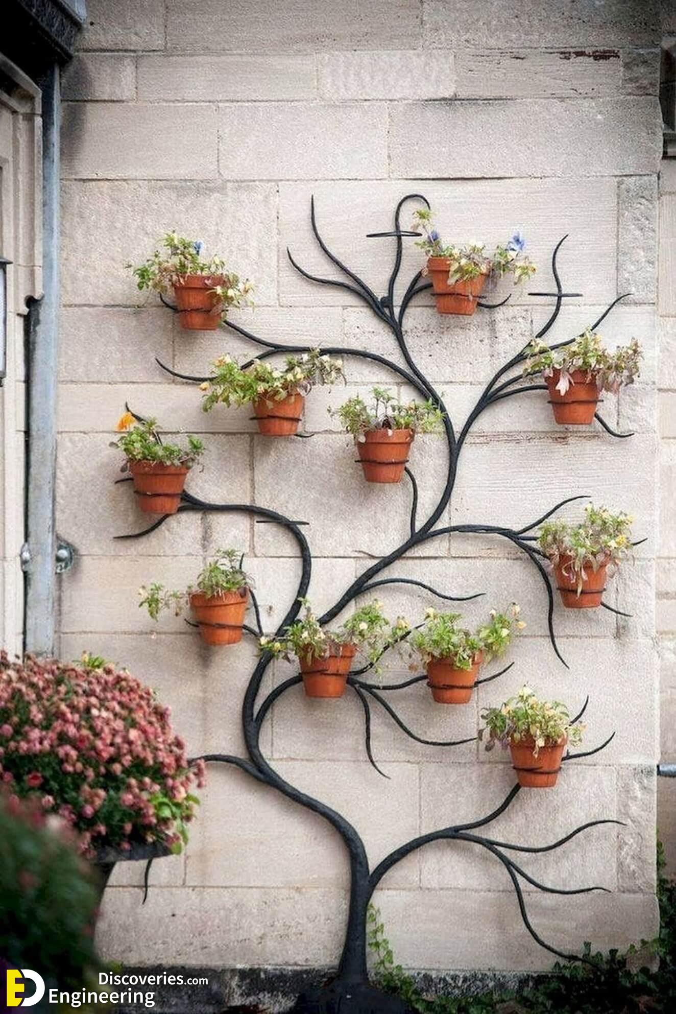 ❤40-Cheap-Garden-Ideas-to-Beautify-the-Wall-Outside-Everyone-Can-Do-it-Page-22.jpg