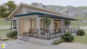 Modern One-Story House Design With 3-Beds | Engineering Discoveries