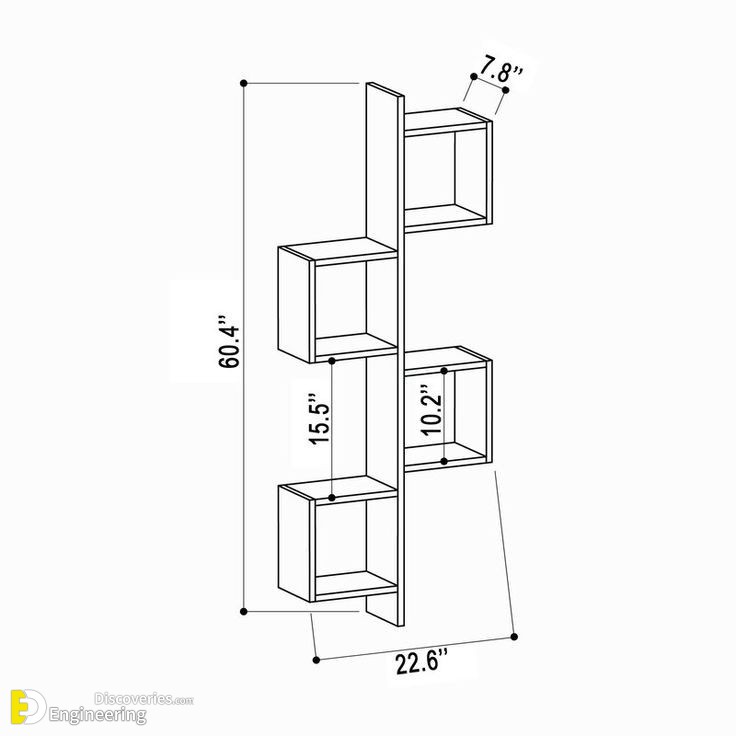 Standard Bookshelf Dimensions Engineering Discoveries