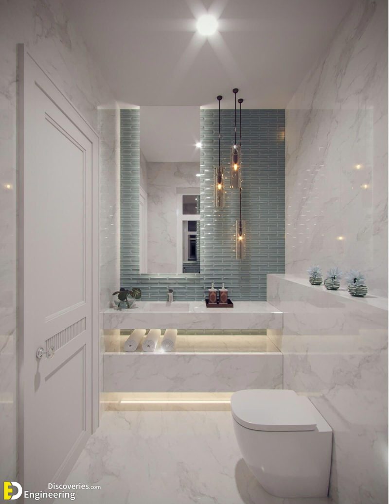 30 Stunning Bright Bathroom Design Ideas Engineering Discoveries