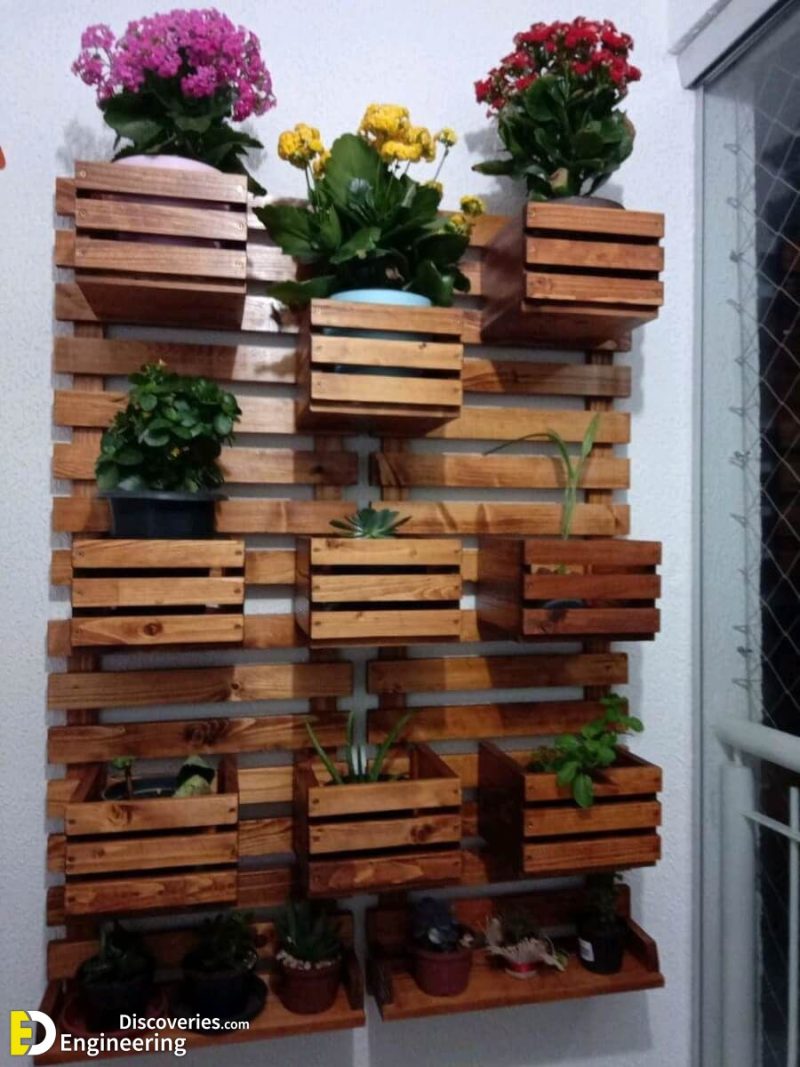 30 Vertical Pallet Garden Ideas For Your Backyard Or Balcony ...