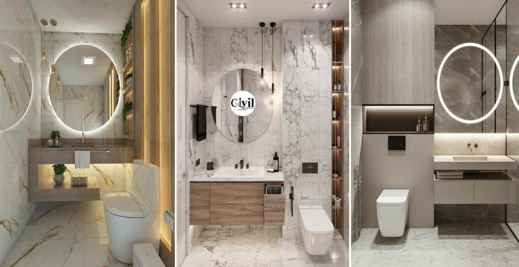 30 Stunning Bright Bathroom Design Ideas | Engineering Discoveries