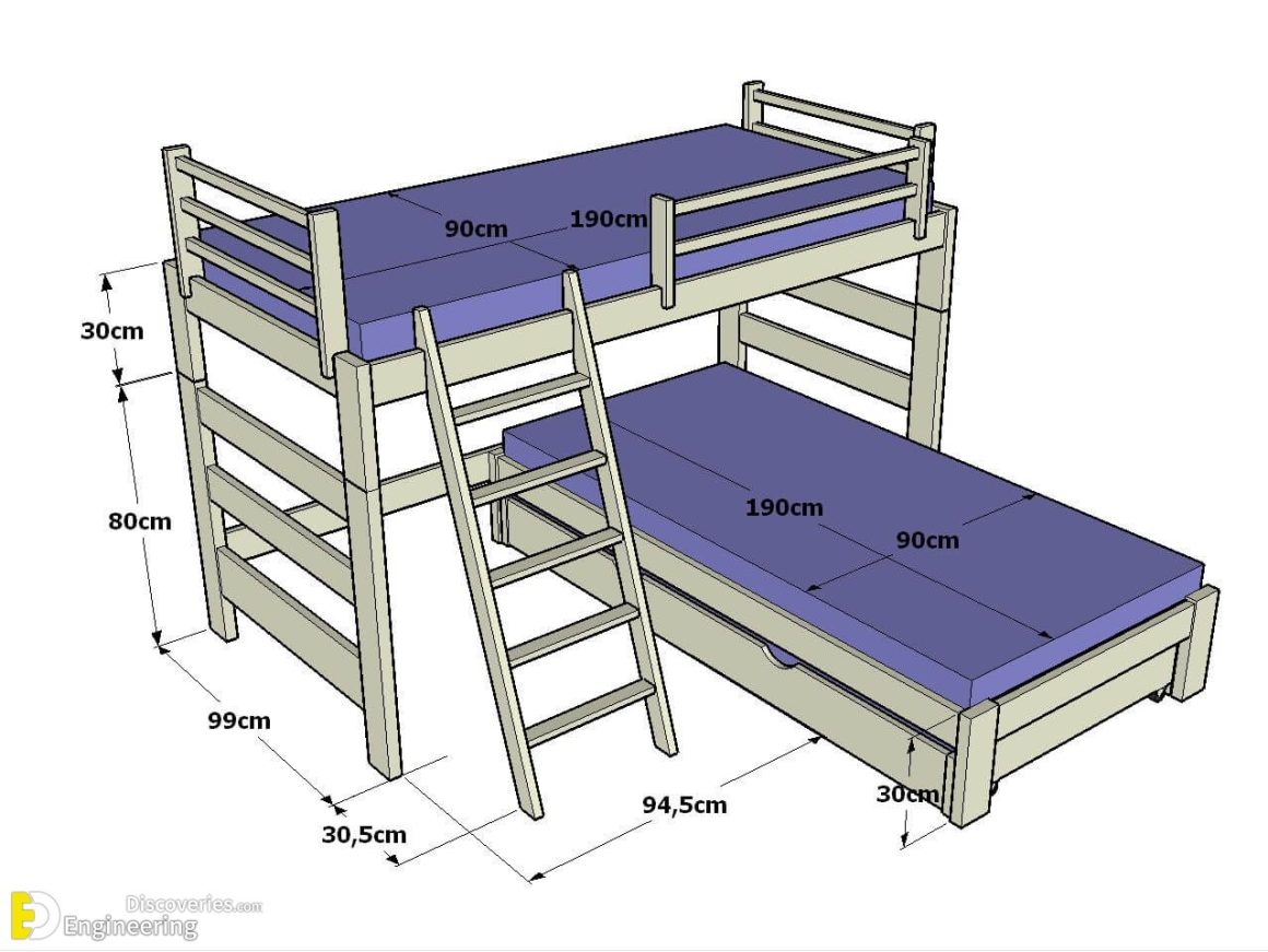 What’s The Size Of A Bunk Bed? Guide To Sizes Of Different Types Of