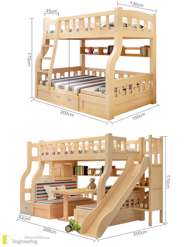 What S The Size Of A Bunk Bed Guide To, Short Bunk Bed With Trundle