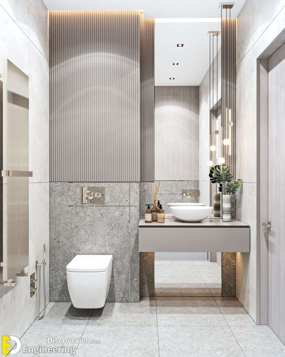 30 Stunning Bright Bathroom Design Ideas - Engineering Discoveries