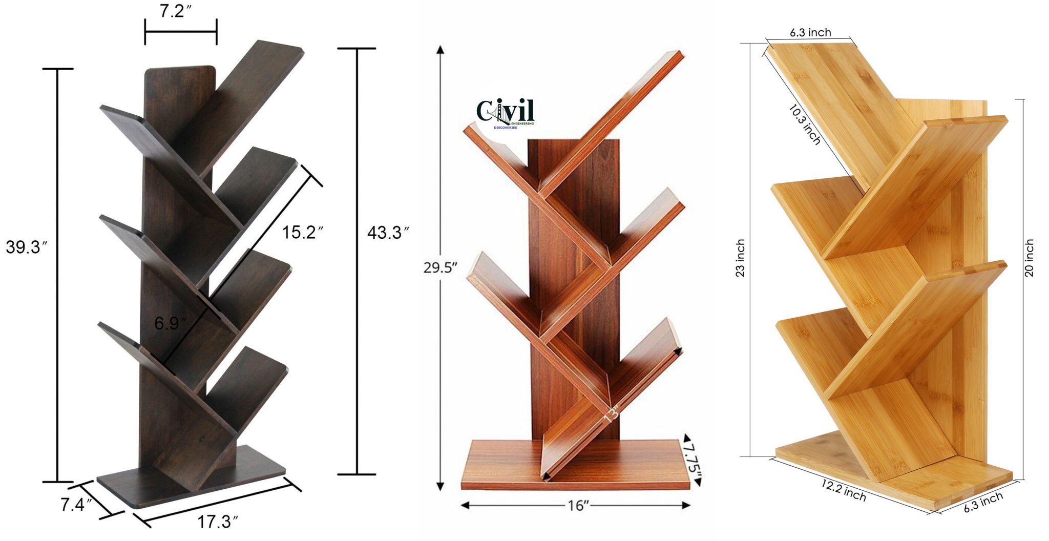 Book Shelves Dimensions at Marlene Barron blog