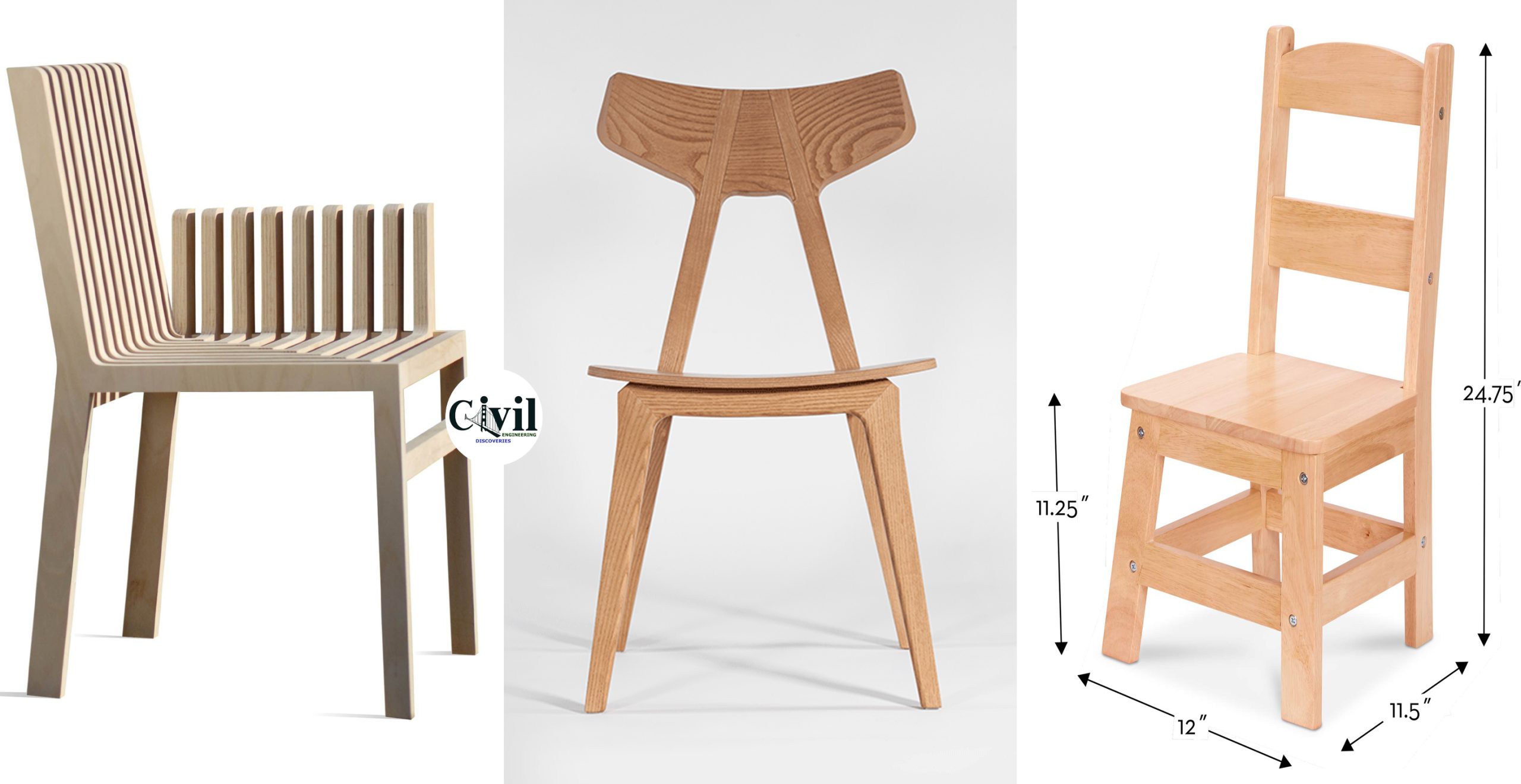 kitchen wood chair design