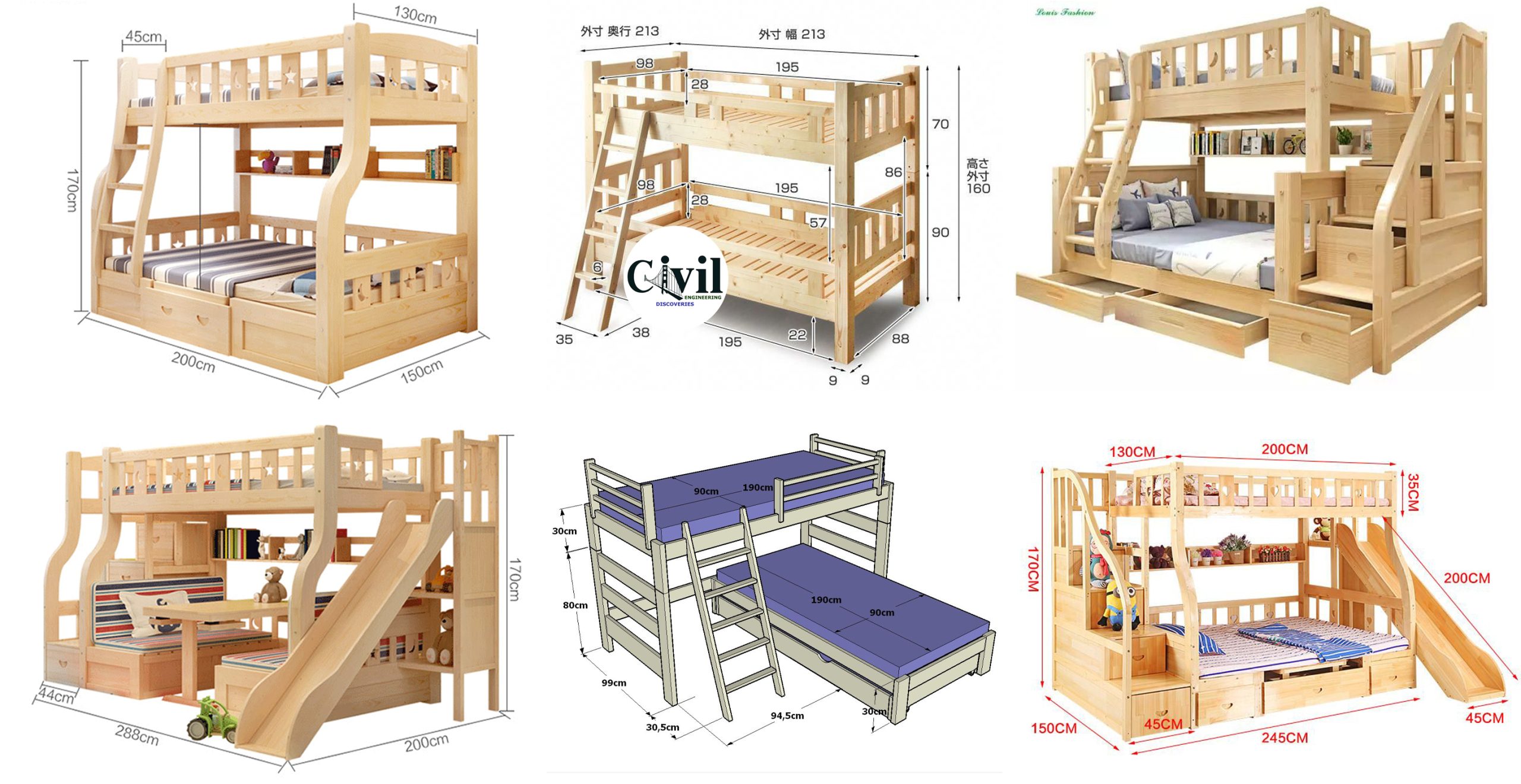 What S The Size Of A Bunk Bed Guide To, Bunk Bed Configurations