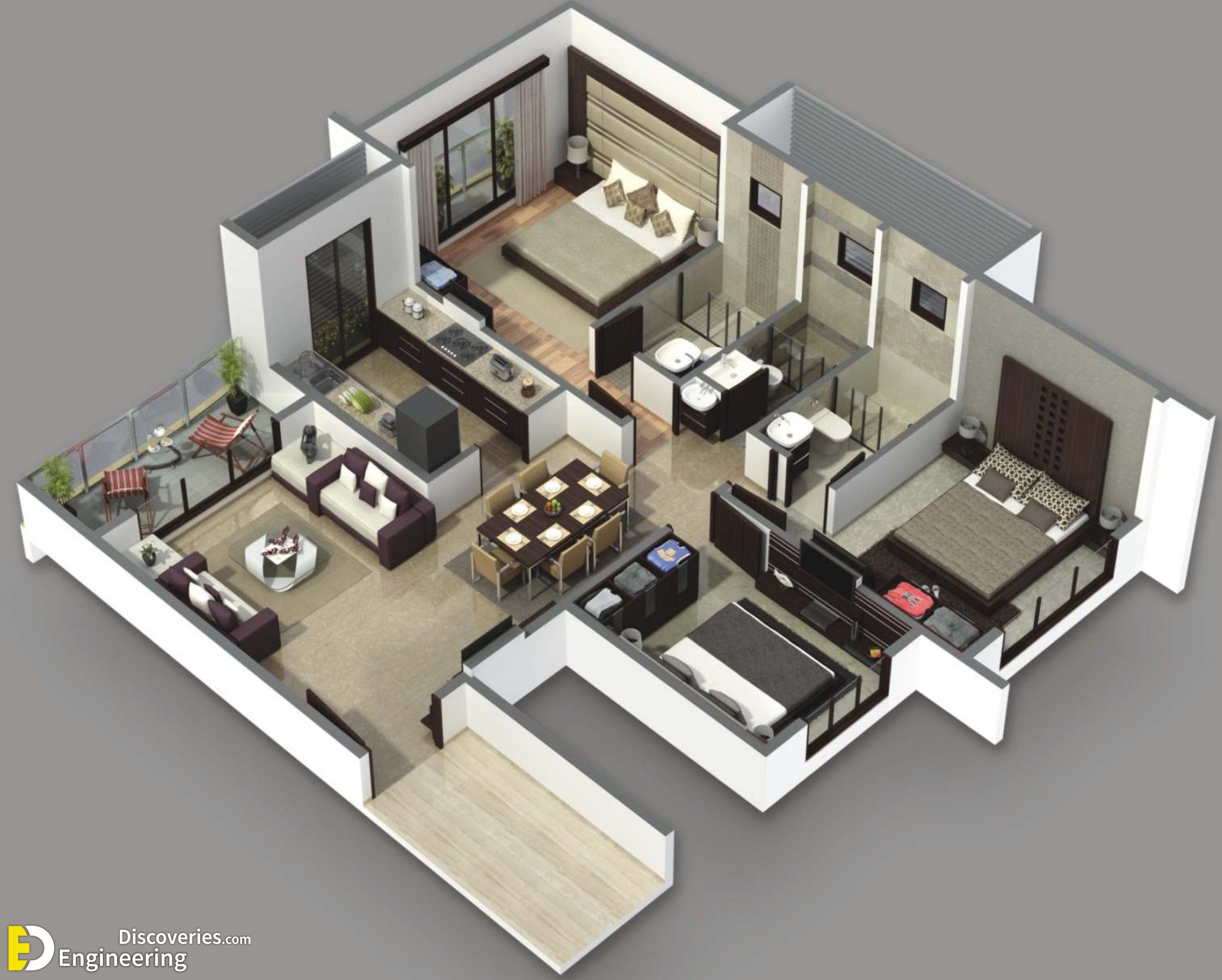 Creative 3d Floor Plan Design Ideas Engineering Discoveries