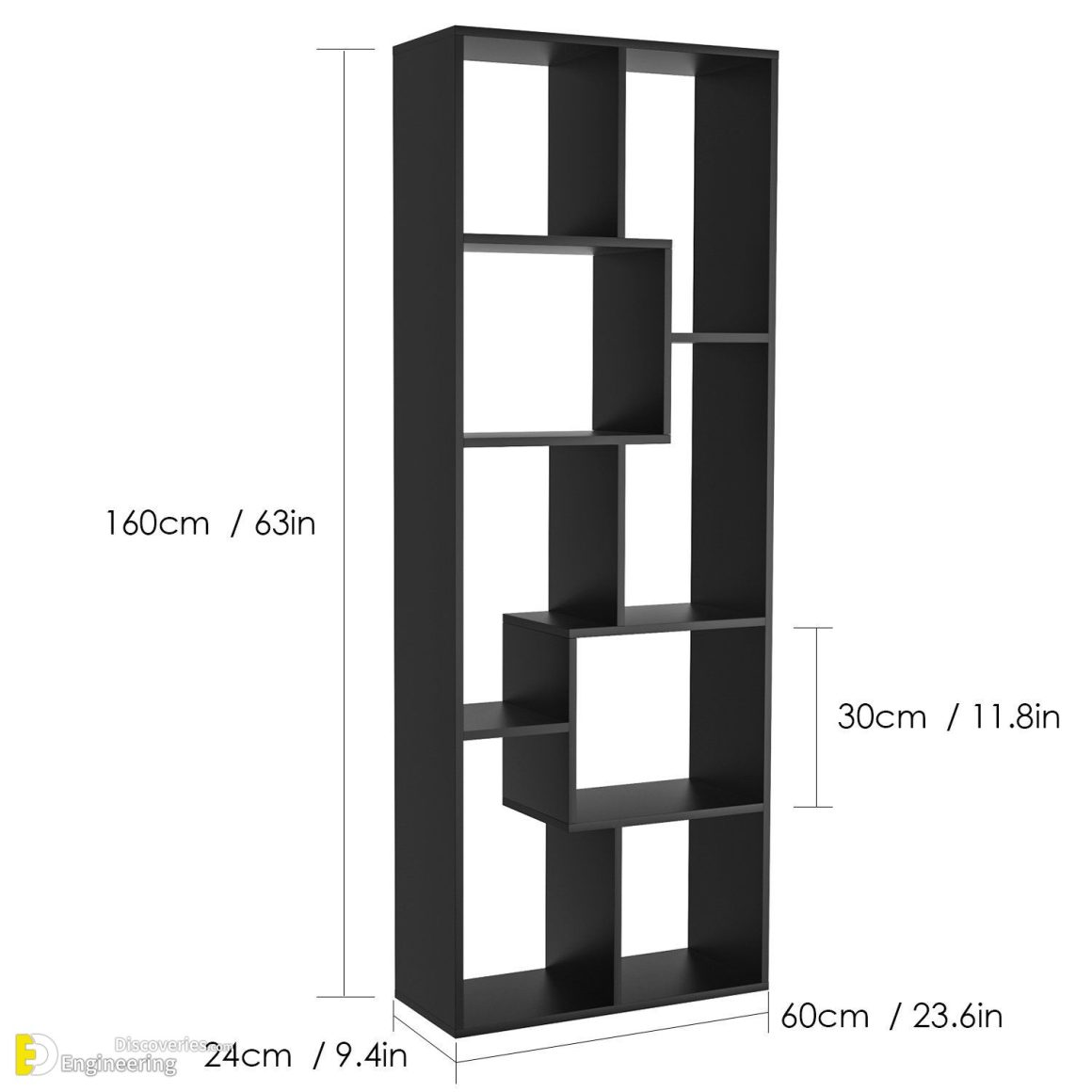 Standard Bookshelf Dimensions | Engineering Discoveries