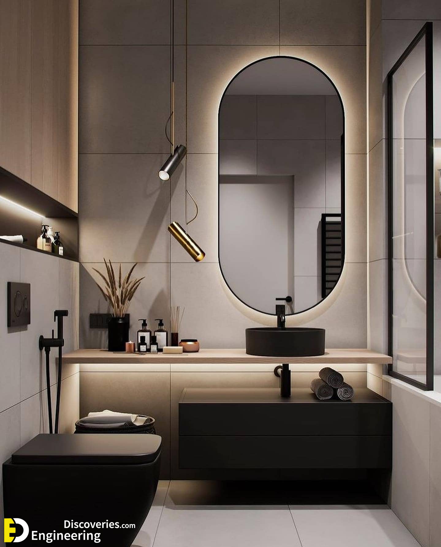 40 Luxury Modern Bathroom Design Ideas - 136189904 1053290568517878 4223675961066377518 N