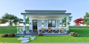 30 Sqm Small House Design With Free Floor Plan | Engineering Discoveries