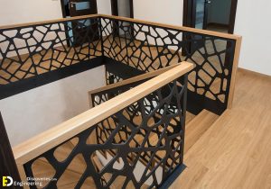 Top 45 Modern CNC Stair Railing Design Ideas - Engineering Discoveries