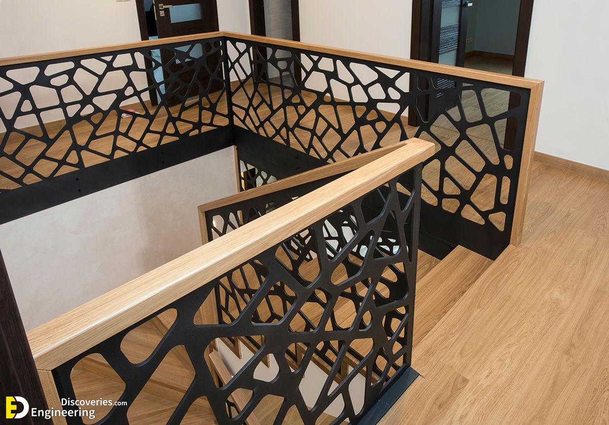 Top 45 Modern CNC Stair Railing Design Ideas Engineering Discoveries