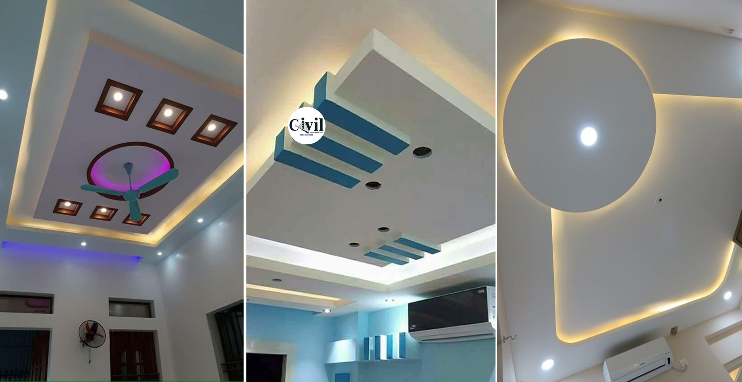 30 Gorgeous Gypsum False Ceiling Designs To Consider For Your Home Decor Scaled 