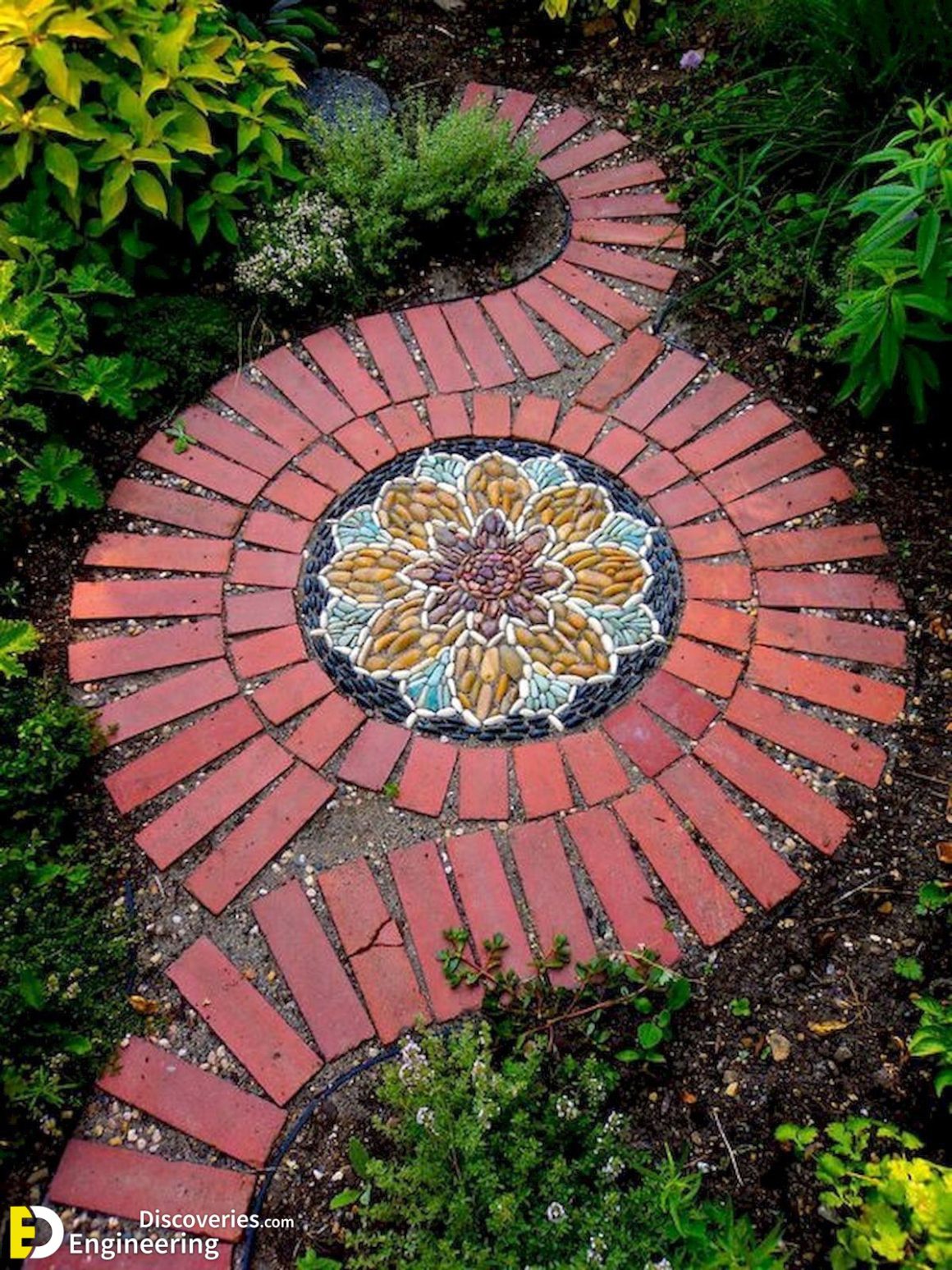 Top 40 Most Beautiful DIY Garden Path Ideas | Engineering Discoveries