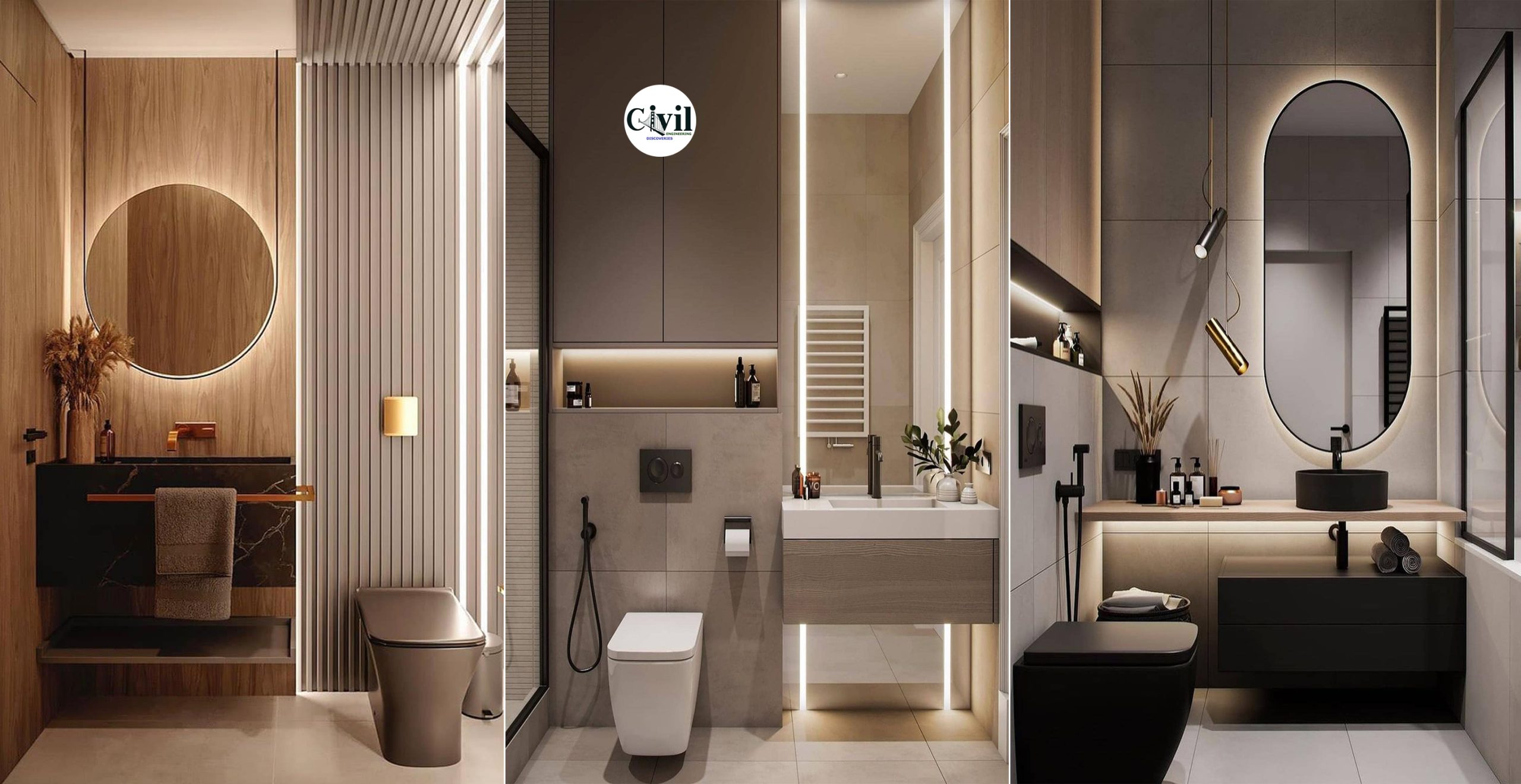 30 Welcoming Modern Country Bathroom Decor Ideas - DigsDigs