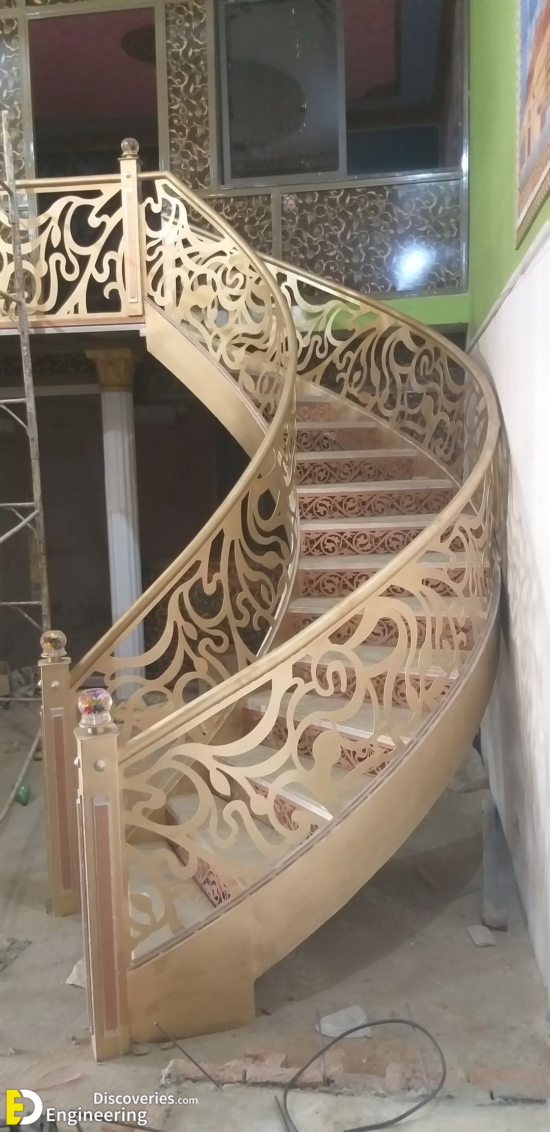 Top 45 Modern Cnc Stair Railing Design Ideas Engineering Discoveries 0847