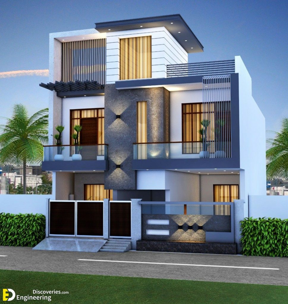 Beautiful Exterior House Facade Design Ideas | Engineering Discoveries