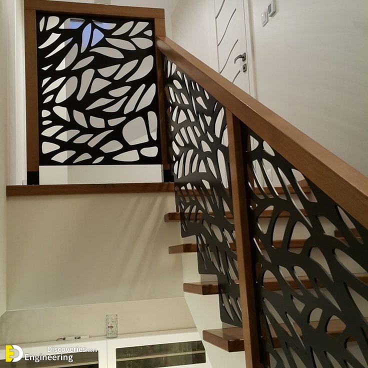 Top 45 Modern CNC Stair Railing Design Ideas Engineering Discoveries