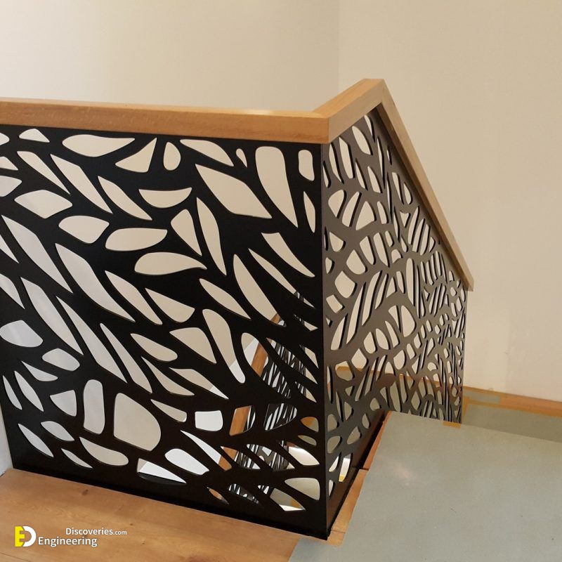 Top 45 Modern CNC Stair Railing Design Ideas Engineering Discoveries
