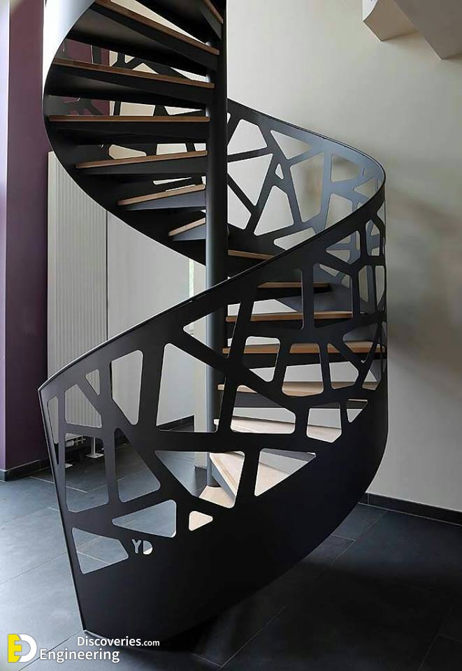 Top 45 Modern CNC Stair Railing Design Ideas Engineering Discoveries
