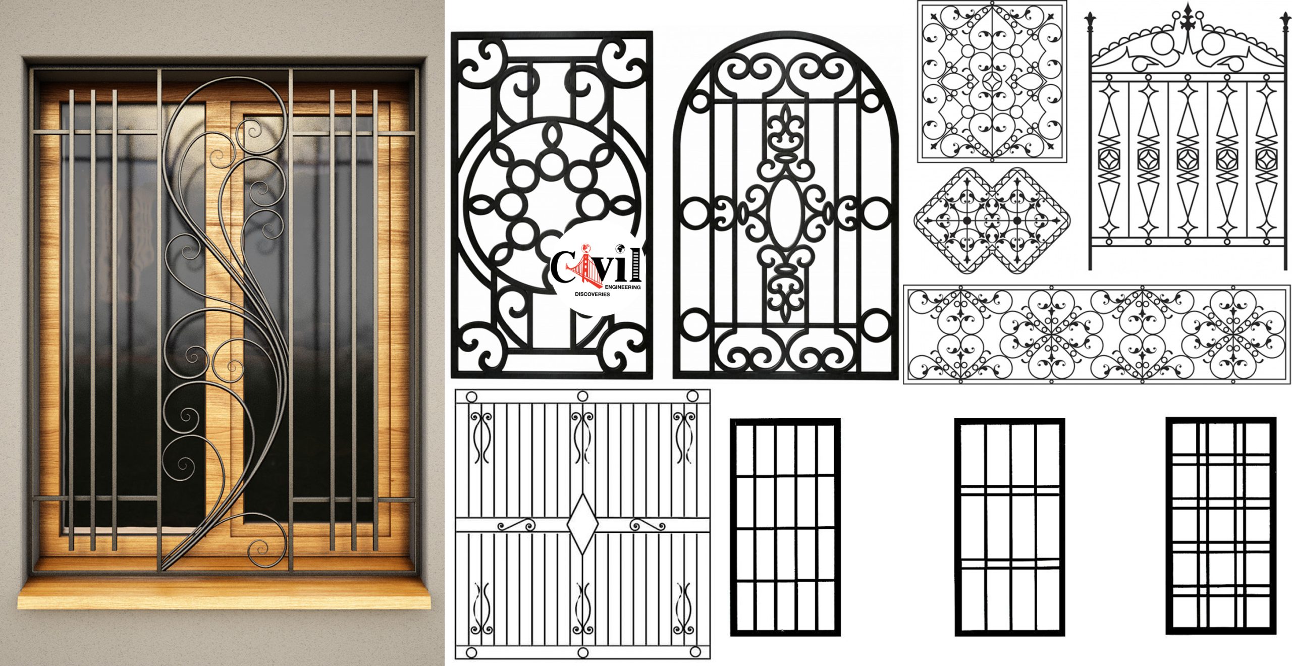 Beautiful Window Grill Design Ideas For Attractive Look Engineering Discoveries