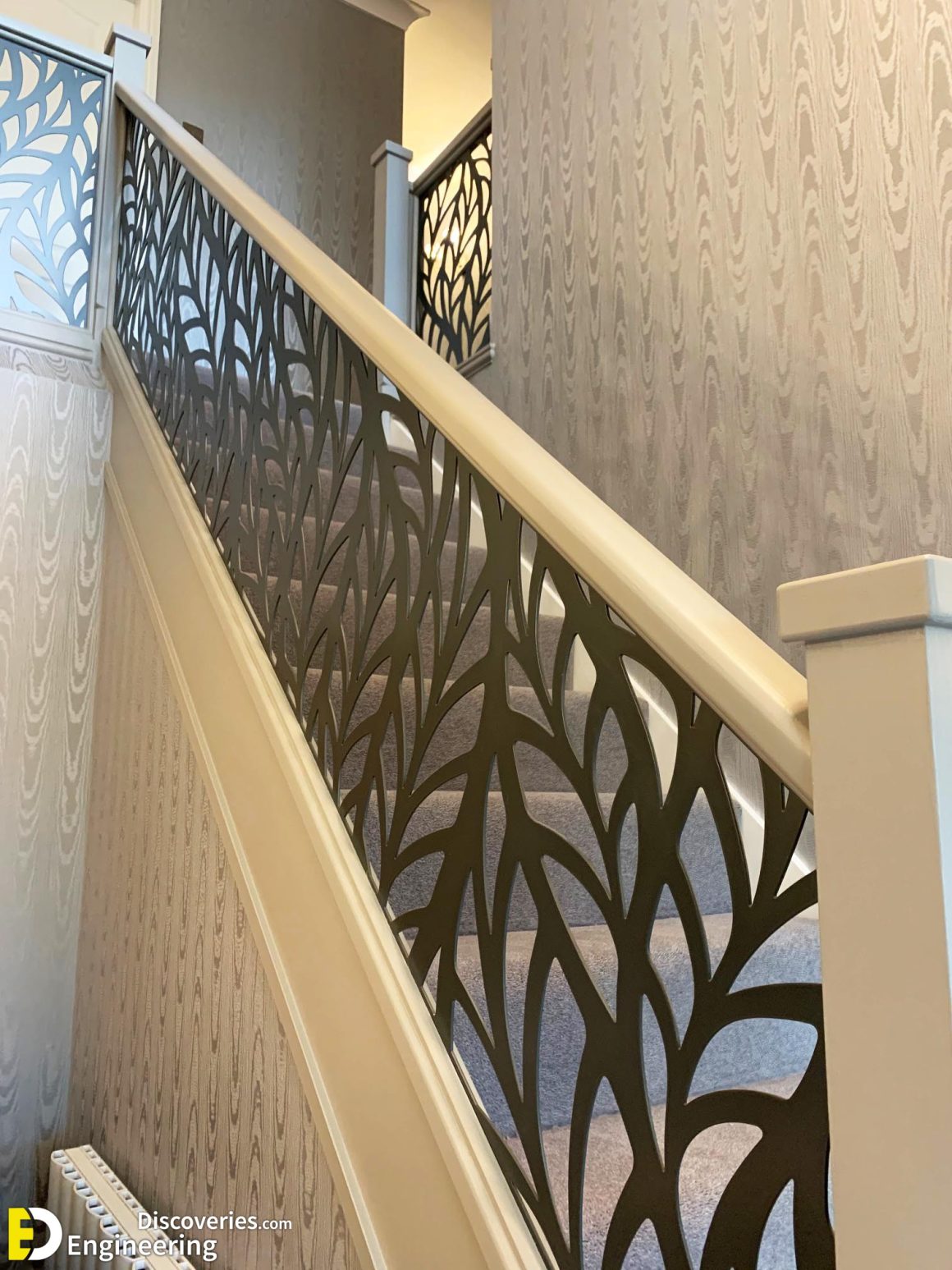 Top 45 Modern CNC Stair Railing Design Ideas Engineering Discoveries Top 45 Modern CNC Stair Railing Design Ideas Engineering Discoveries