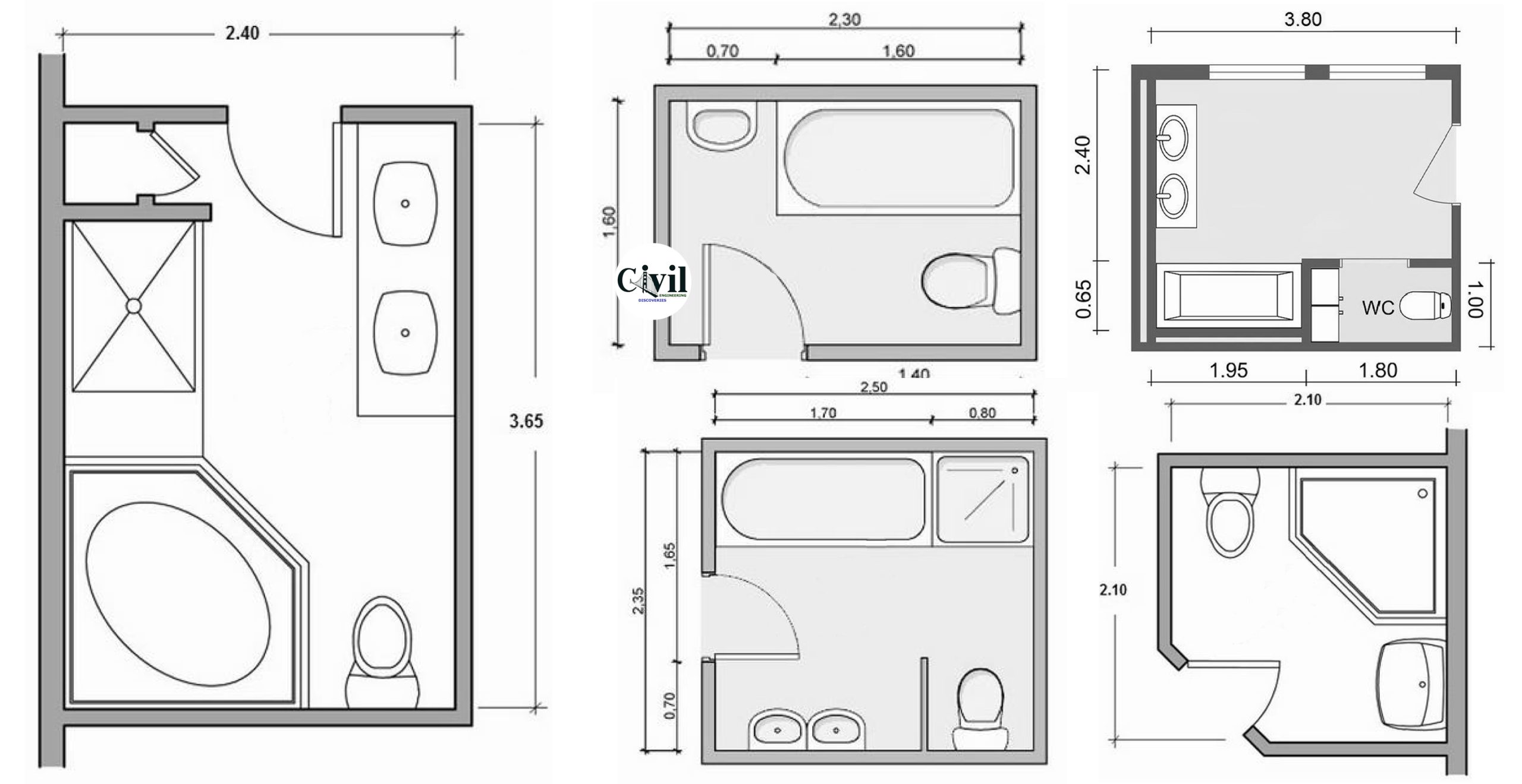 types of bathroom