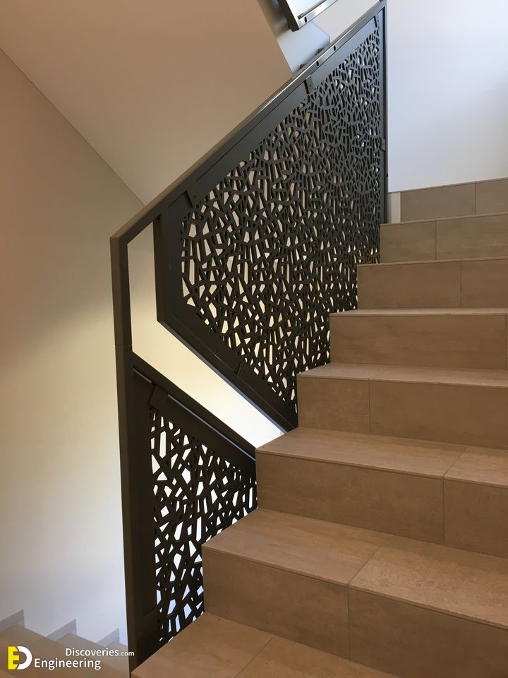 Top 45 Modern CNC Stair Railing Design Ideas Engineering Discoveries