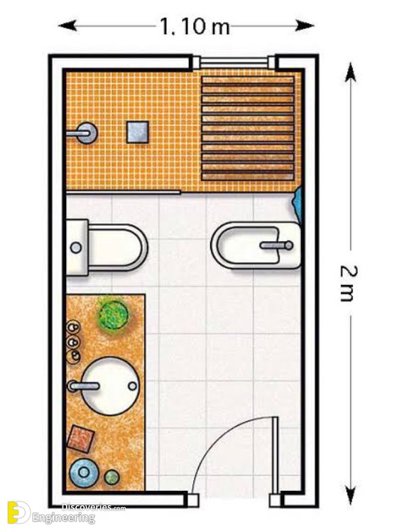 Standard Bathroom Dimensions - Engineering Discoveries