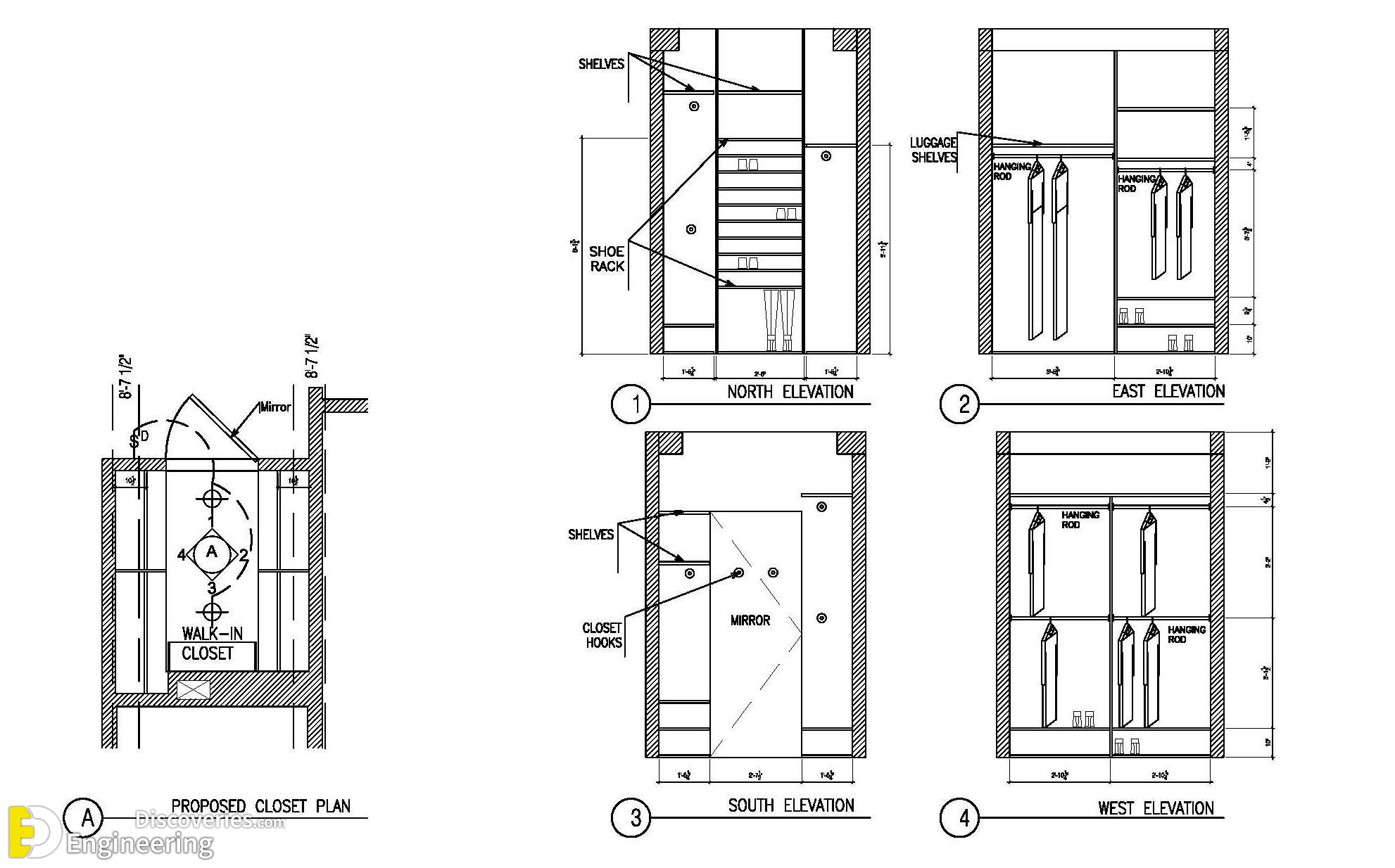 living room closet dimensions