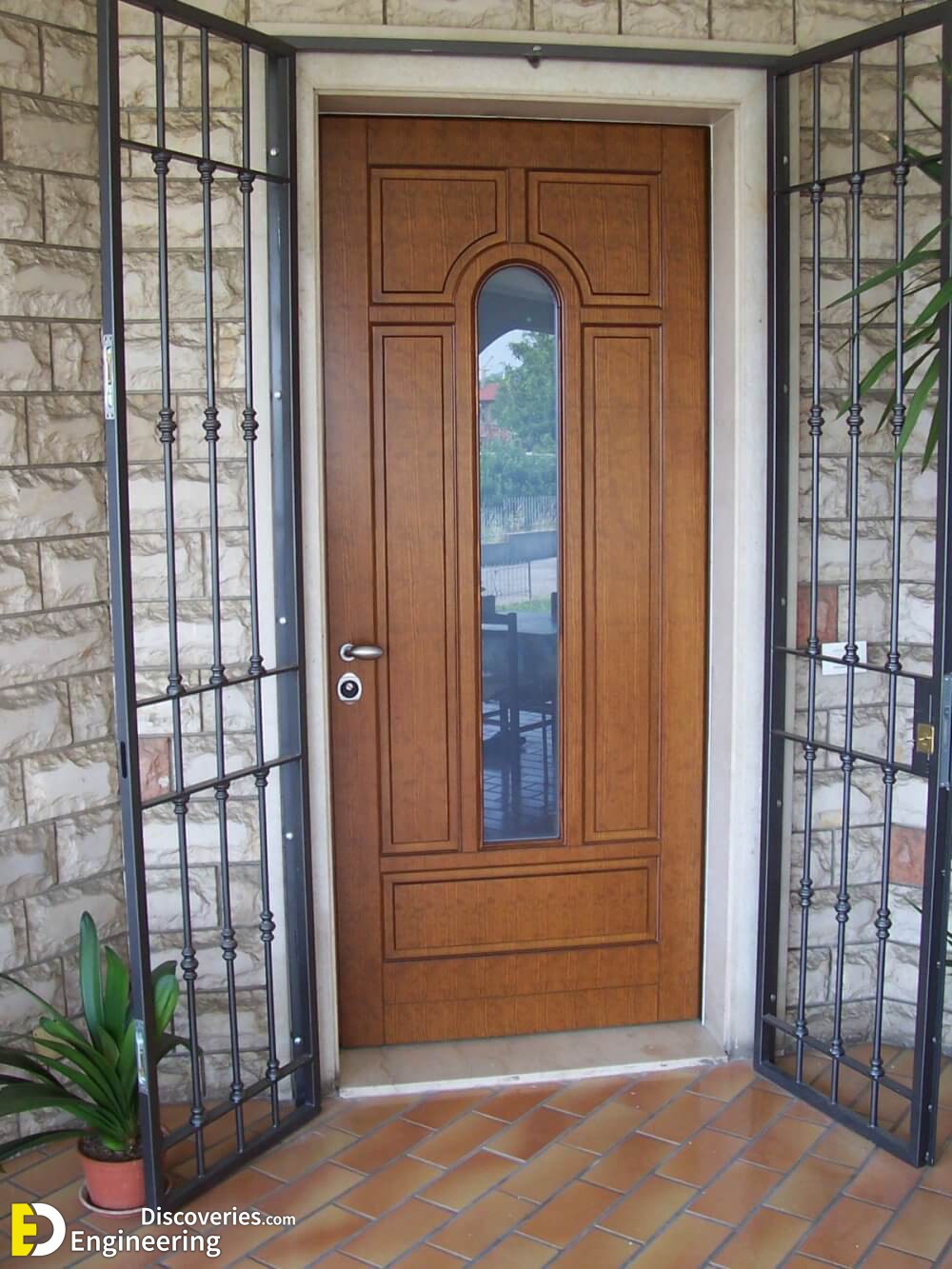 Top 45 Beautiful And stylish Wooden Door Design Ideas - Engineering ...