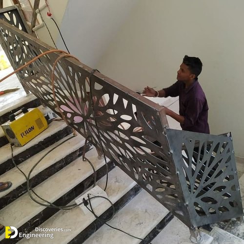 Top 45 Modern CNC Stair Railing Design Ideas Engineering Discoveries
