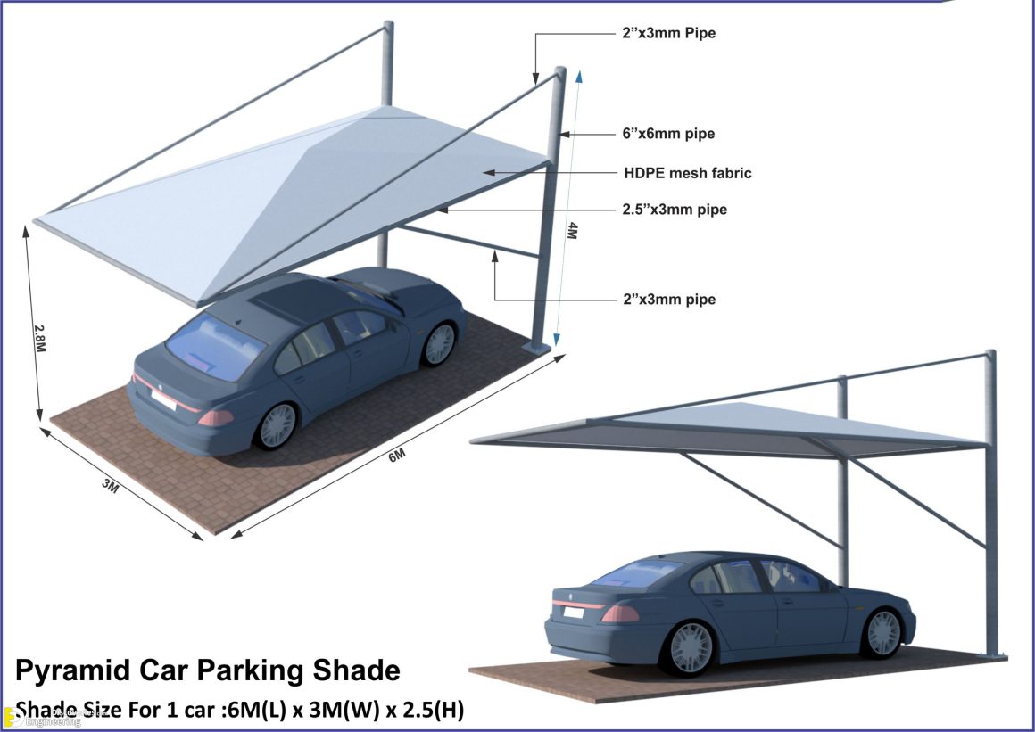 Beautiful Car Parking Shade Design Ideas - Engineering Discoveries