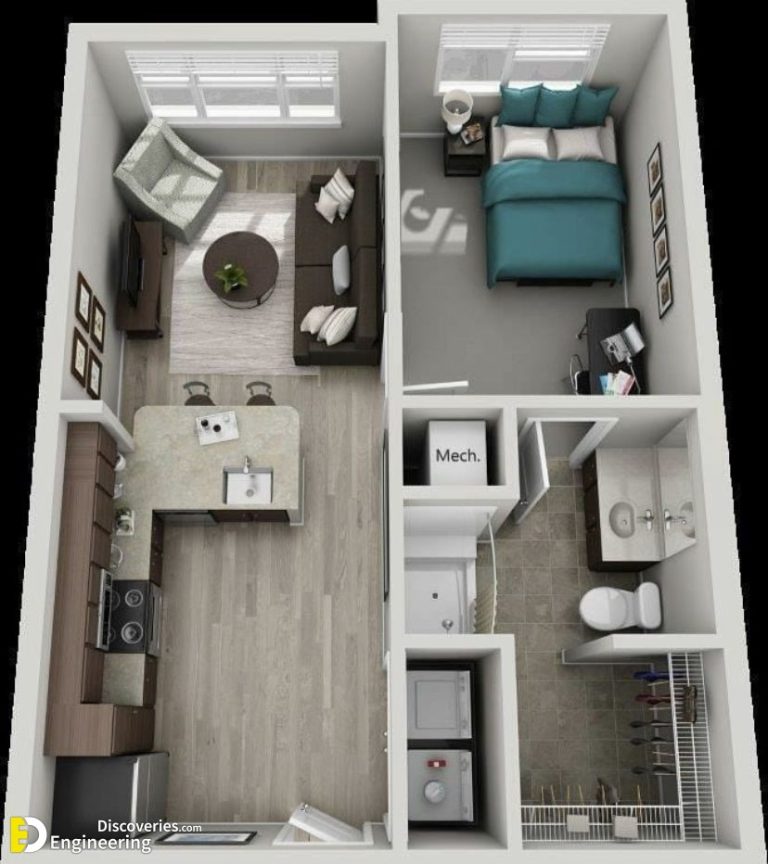 3D House Plan Arrangement Ideas Choose Best For Your Area - Engineering ...