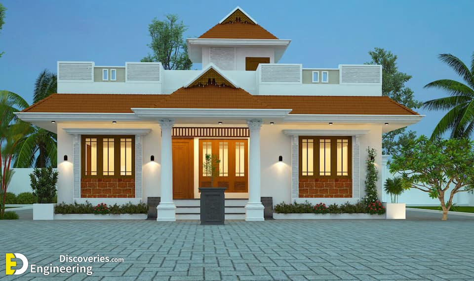 kerala traditional single storey houses