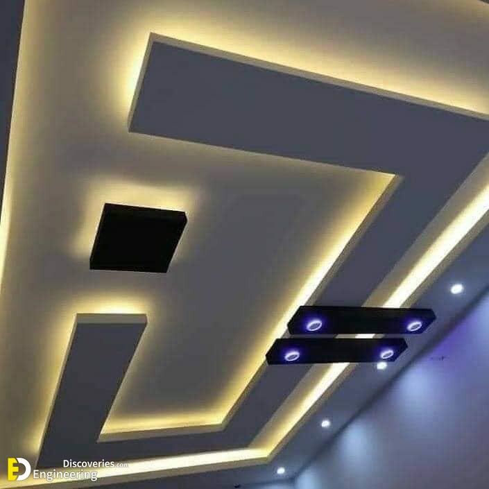 Lovely Gypsum Board False Ceiling Design Ideas | Engineering Discoveries